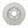 Jeu de 2 disques de frein avant JURID 561822JC - Visuel 1