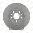 Jeu de 2 disques de frein avant JURID 561866JC - Visuel 1