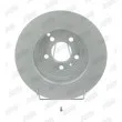 Jeu de 2 disques de frein arrière JURID 561867JC - Visuel 1