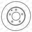 Jeu de 2 disques de frein avant JURID 561869JC - Visuel 2