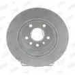 Jeu de 2 disques de frein arrière JURID 561870JC - Visuel 1
