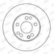 Jeu de 2 disques de frein avant JURID 561874JC - Visuel 2