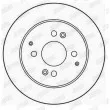 Jeu de 2 disques de frein arrière JURID 561952JC - Visuel 2