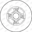 Jeu de 2 disques de frein avant JURID 561968JC - Visuel 2