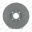 Jeu de 2 disques de frein avant JURID 562019JC - Visuel 1