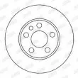 Jeu de 2 disques de frein avant JURID 562033JC - Visuel 2