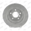 Jeu de 2 disques de frein arrière JURID 562036JC - Visuel 1