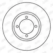 Jeu de 2 disques de frein avant JURID 562038JC - Visuel 2