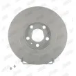 Jeu de 2 disques de frein avant JURID 562039JC - Visuel 1
