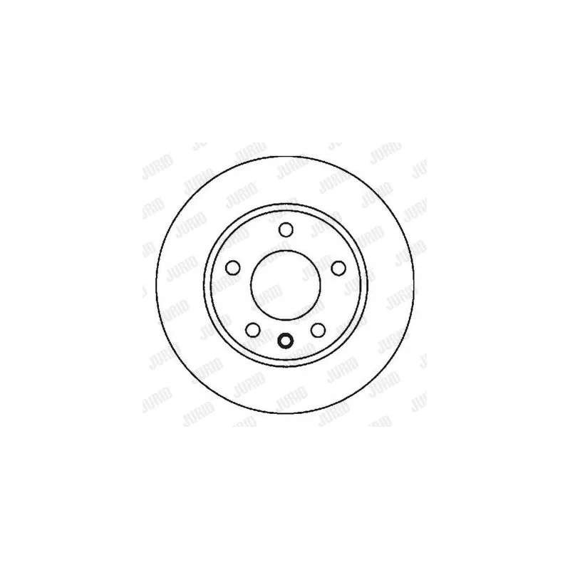 Jeu de 2 disques de frein avant JURID 562040J