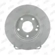 Jeu de 2 disques de frein avant JURID 562049JC - Visuel 1
