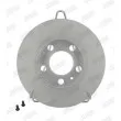 Jeu de 2 disques de frein arrière JURID 562053JC - Visuel 1