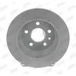 Jeu de 2 disques de frein arrière JURID 562065JC - Visuel 1