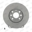 Jeu de 2 disques de frein avant JURID 562069JC - Visuel 1
