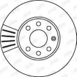Jeu de 2 disques de frein avant JURID 562069JC - Visuel 2