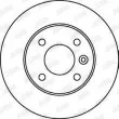 Jeu de 2 disques de frein arrière JURID 562071JC - Visuel 2