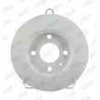 Jeu de 2 disques de frein avant JURID 562073JC - Visuel 1