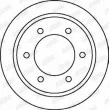 Jeu de 2 disques de frein avant JURID 562073JC - Visuel 2