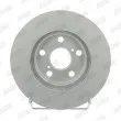 Jeu de 2 disques de frein avant JURID 562077JC - Visuel 1