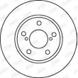 Jeu de 2 disques de frein avant JURID 562077JC - Visuel 2