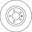 Jeu de 2 disques de frein arrière JURID 562081JC - Visuel 2