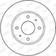 Jeu de 2 disques de frein avant JURID 562088JC - Visuel 2