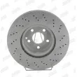 Jeu de 2 disques de frein avant JURID 562101JC - Visuel 1