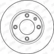Jeu de 2 disques de frein arrière JURID 562107JC - Visuel 2