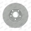 Jeu de 2 disques de frein arrière JURID 562111JC - Visuel 1