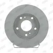 Jeu de 2 disques de frein avant JURID 562115JC - Visuel 1