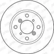 Jeu de 2 disques de frein avant JURID 562117JC - Visuel 2