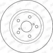 Jeu de 2 disques de frein avant JURID 562119JC - Visuel 2