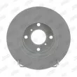 Jeu de 2 disques de frein avant JURID 562124JC - Visuel 1