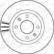 Jeu de 2 disques de frein avant JURID 562128JC - Visuel 2