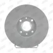 Jeu de 2 disques de frein avant JURID 562131JC - Visuel 1