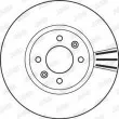 Jeu de 2 disques de frein avant JURID 562131JC - Visuel 2