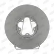 Jeu de 2 disques de frein avant JURID 562141JC - Visuel 1