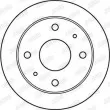 Jeu de 2 disques de frein avant JURID 562144JC - Visuel 2