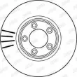 Jeu de 2 disques de frein avant JURID 562145JC - Visuel 2