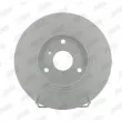 Jeu de 2 disques de frein avant JURID 562155JC - Visuel 1