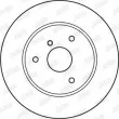 Jeu de 2 disques de frein avant JURID 562155JC - Visuel 2