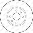 Jeu de 2 disques de frein avant JURID 562178JC - Visuel 2