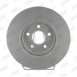 Jeu de 2 disques de frein avant JURID 562180JC - Visuel 1