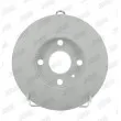 Jeu de 2 disques de frein arrière JURID 562181JC - Visuel 1