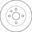 Jeu de 2 disques de frein arrière JURID 562181JC - Visuel 2