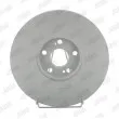 Jeu de 2 disques de frein avant JURID 562187JC - Visuel 1