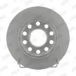 Jeu de 2 disques de frein arrière JURID 562192JC - Visuel 1