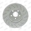 Jeu de 2 disques de frein avant JURID 562202JC - Visuel 1