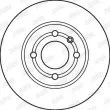 Jeu de 2 disques de frein avant JURID 562209JC - Visuel 2