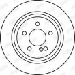Jeu de 2 disques de frein arrière JURID 562213JC - Visuel 2